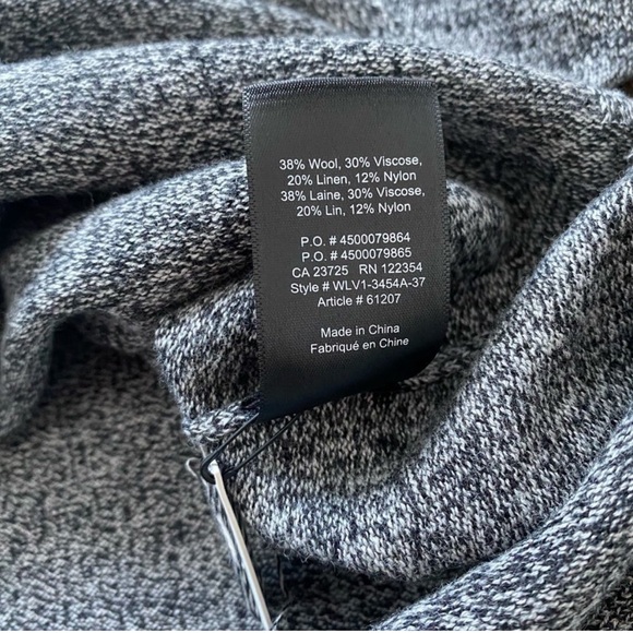 ARITZIA Babaton Baylor Sweater in Heathered Grey - Picture 4 of 6